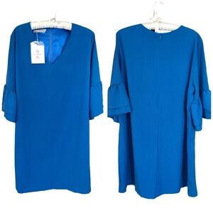🎃 NWT Belongsci Blue Shift Dress Size 2XL